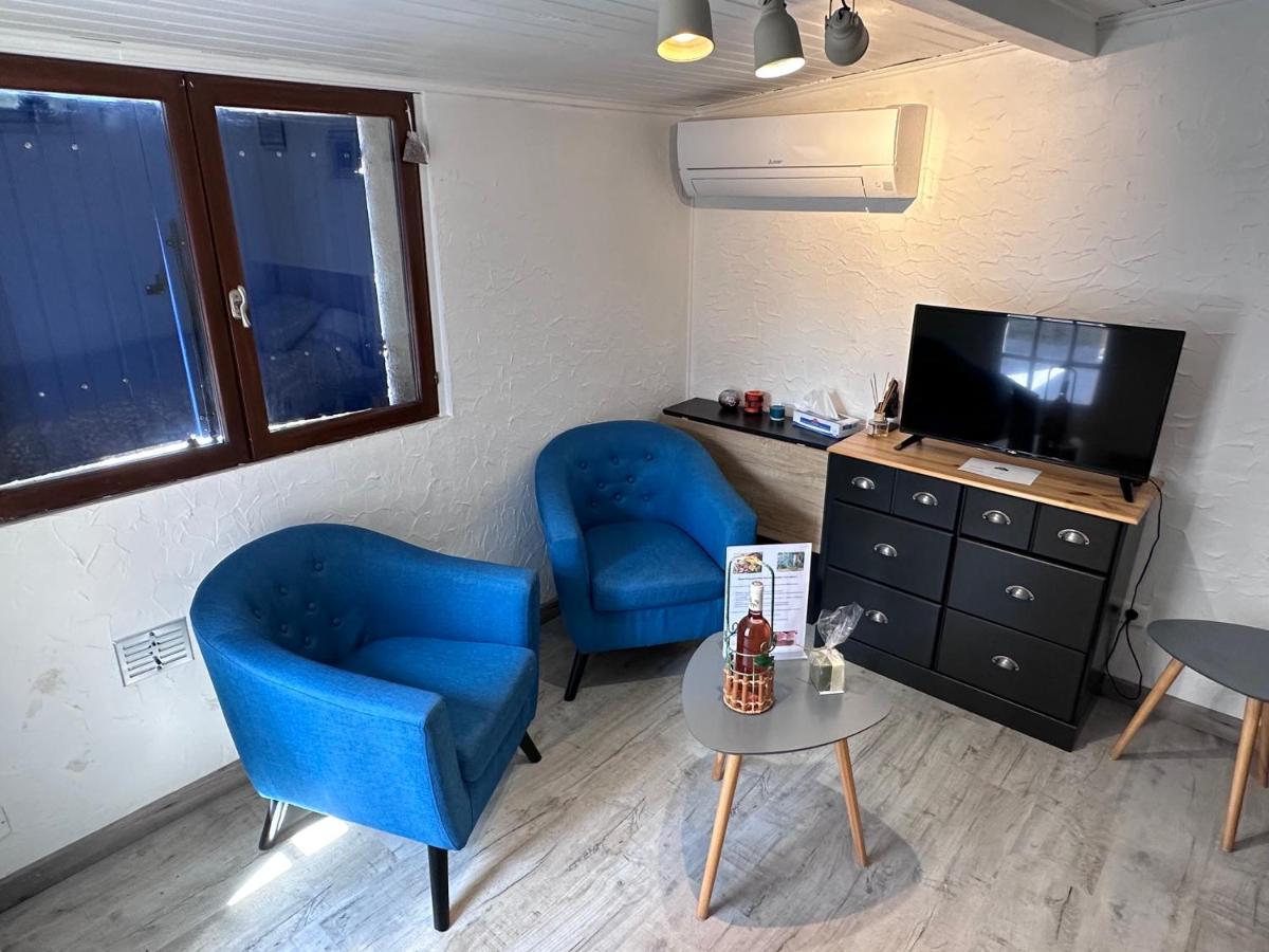 Studio Les Iris Climatise, Entre Mer Et Collines, Classe Meuble De Tourisme 2 Etoiles Allauch Kültér fotó